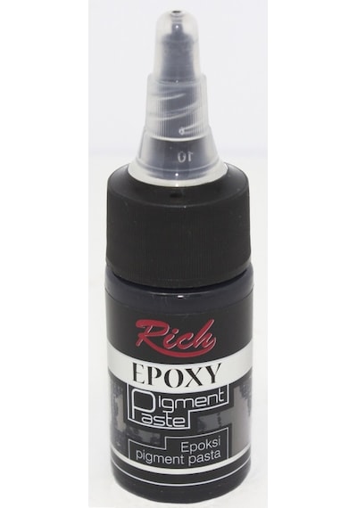 Rich Epoksi Reçine Pigment Renklendirici Boya 20 Cc. Siyah