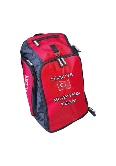 Dragondo Drgn Mbag25 Multimodal Sırt Çantası Muaythai Team Nakışlı Kırmızı Çanta