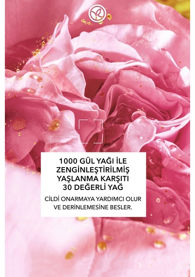 Yves Rocher Gece Kremi - Besleyici Yaşlanma Karşıtı Değerli Yağ Bakımı / Riche Creme-50 Ml-26393