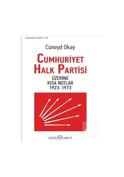 Cumhuriyet Halk Partisi Üzerine Kısa Notlar 1923 - 1973 - Cüneyd Okay - Doğu Kitabevi