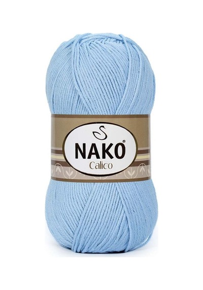 Calico- 05028 Mavi- 5'li Paket - 100gr/240m - El Örgü İpi - Amigurimi-hırka- Kazak- Şal-bebek İpi