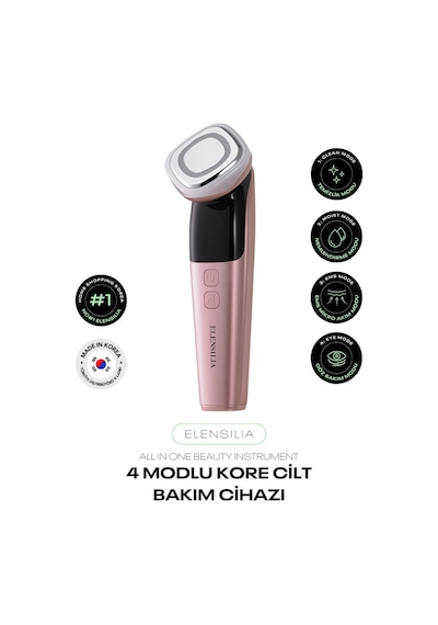 4 Modlu Kore Cam Cilt Bakım Cihazı Elensilia All In One Beauty Instrument