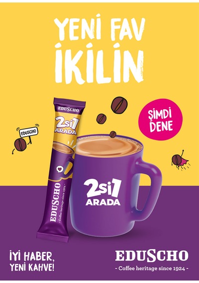 Eduscho 2si1 Arada Kahve 10'lu