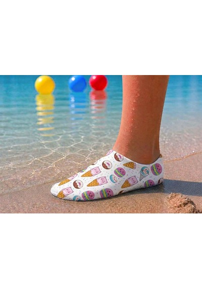 Gripptoes Kaymaz Damla Tabanlı Deniz&havuz Çorabı O1 Çok Renkli