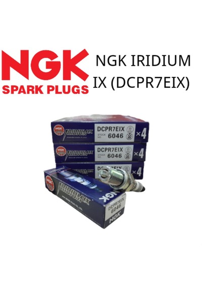 Ngk 6046 İridium Buji Takımı Dcpr7eıx 4 Adet - 4'lü Takım