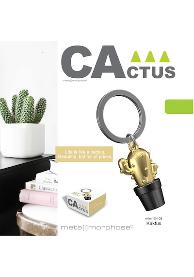 Metalmorphose Kaktüs Anahtarlık Mtm104-08