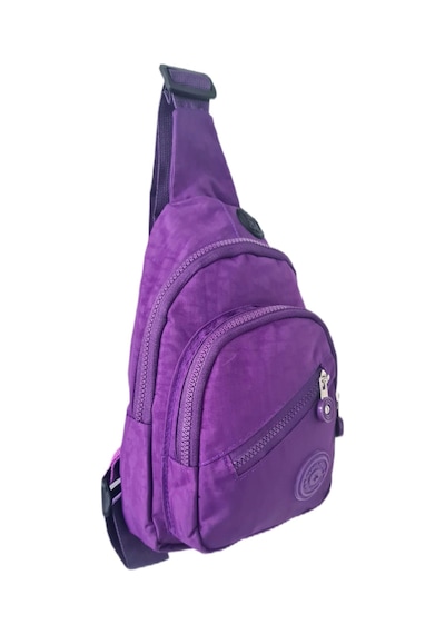 Anılbags Anıl Bags Mor Krinkıl Su Geçirmez Çanta, Çapraz Askılı Omuz Ve