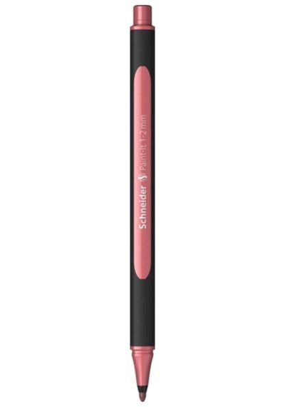 Schneıder Metalik Roller Kalem 1-2 Mm Kırmızı