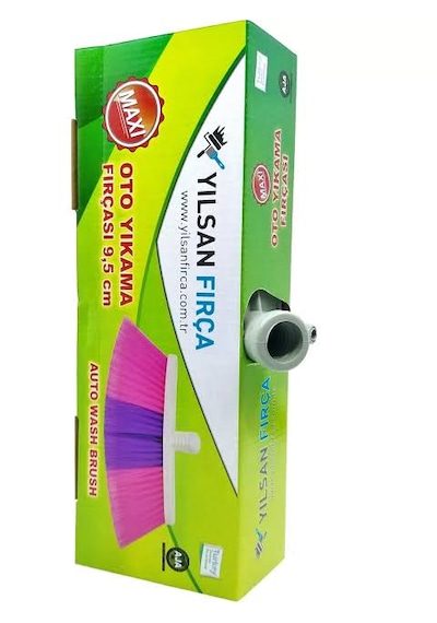 Yılsan Maxi Kutulu 9,5 Cm Kıl Uzunluğu Oto Yıkama Fırçası