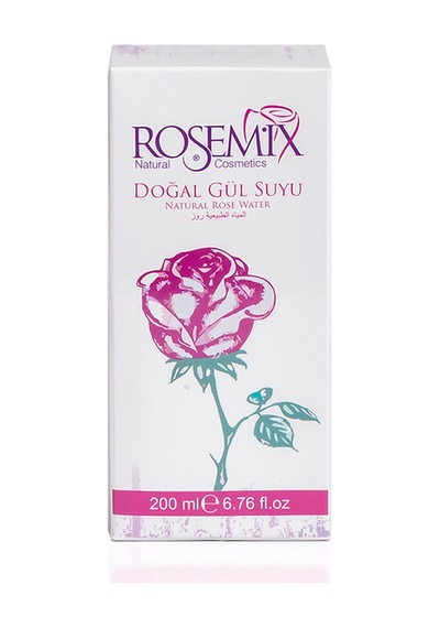 Rosemix - 643 - - Doğal Gülsuyu 200 Ml Cam Şişe - 2 Adetlik - Matxzngz - Set Ürün