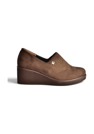 Fox Shoes Z602181602 Kahverengi Süet Günlük Kadın Ayakkabı