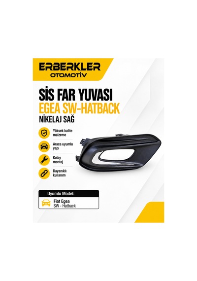 Sis Far Yuvası Egea Sw-hatback Nikelaj Sağ - Erb1743