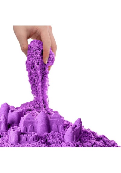 Bezos 03689 Nessiworld Aksesuarlı Mor Kinetik Oyun Kumu 500 Gr 22