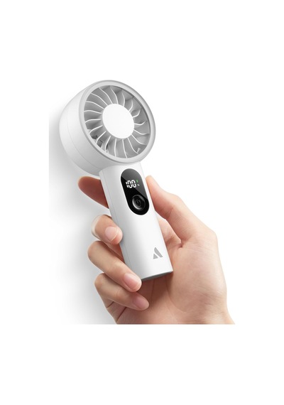 Güçlü Taşınabilir Fan, Güçlü El Fan, Usb Şarj Edilebilir 10h Maksimum Soğutma Süresi , Mini Ki