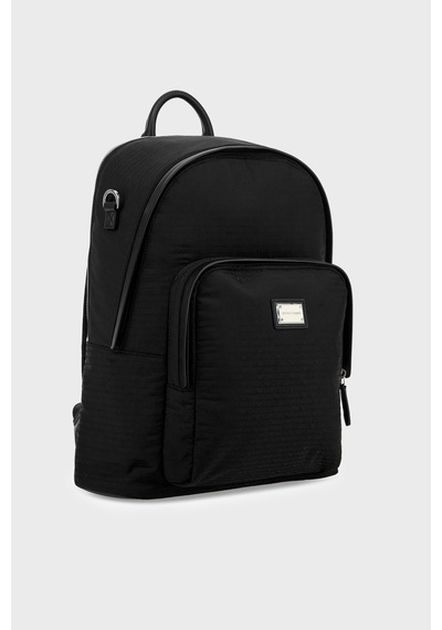 Emporio Armani Ayarlanabilir Omuz Askılı Sırt Çantası Erkek Sırt Çantası Em006563 Af28660 Uc001 Siyah