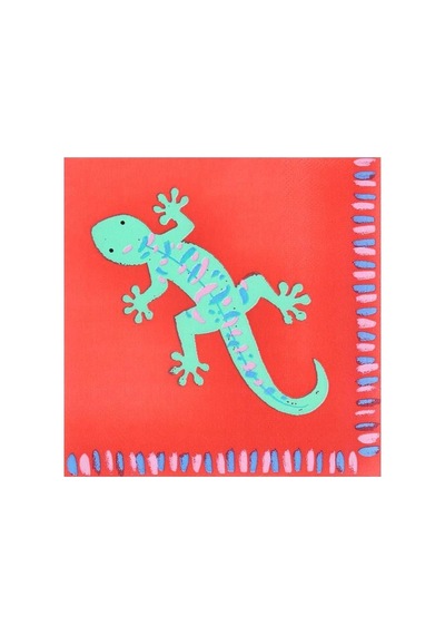 Meri Meri - Jungle Jamboree Large Napkins - Jungle Jamboree Peçeteler - L - 16 Adet