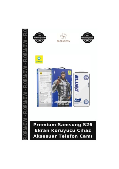 Premium Samsung S26 Ekran Koruyucu Cihaz Aksesuar Telefon Camı
