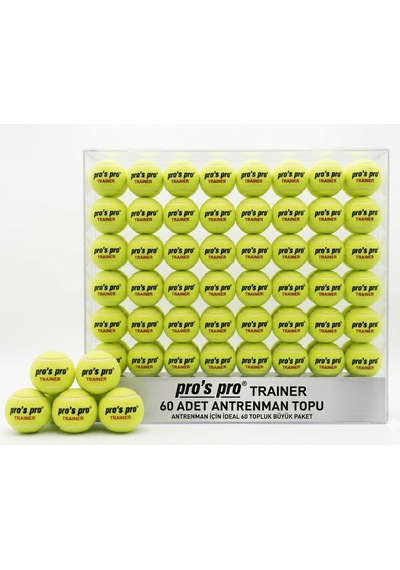 Pros Pro Trainer 60lı Tenis Topu P145-60