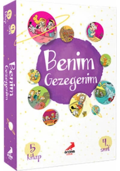 Benim Gezegenim 5 Kitap Takım Erdem Yayınları Pascale Perrier Sy