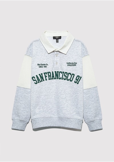 Mavi - Gri Sweatshirt 6s10123-88467 Gri