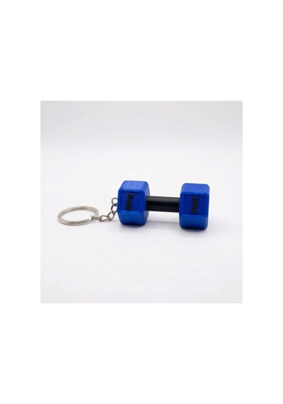 Pinkbell 3 Lü Set 3d Baskı Dumbbell Anahtarlık Mavi, Pembe, Siyah 20kg Yazılı Mini Ağırlıklar Çok Renkli