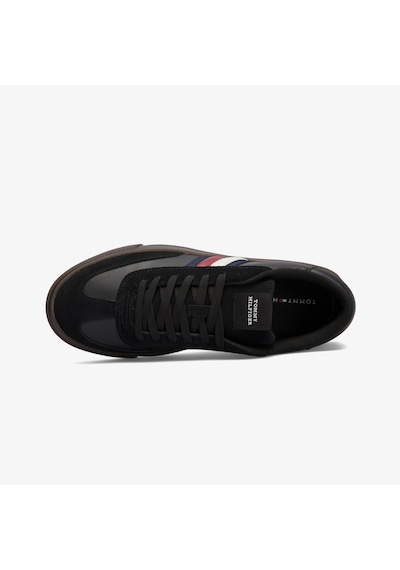 Tommy Hilfiger Cupset Terrace Erkek Siyah Sneaker Düz Fm0fm05209 Siyah