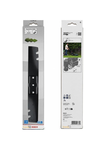Bosch Rotak 18v2-38 Uyumlu 38 Cm Çim Biçme Bıçağı F016800697
