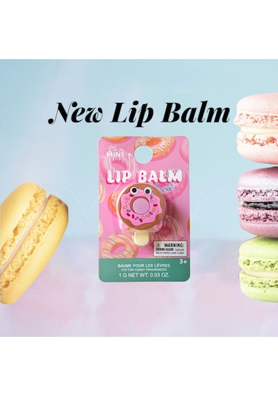 Donut Lıp Balm-pamuk Şeker Aromalı Diğer