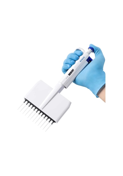 Borox Otomatik Pipet 12 Kanallı 0.5-10 µl Dijital Mikropipet