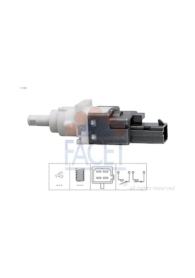 Fren Müşürü - Fiat Punto, Ducato, 500, Panda, Doblo, Bravo, Stilo, Croma, Idea, Multipla, Strada, Linea, Palio, Siena, 159, 156, Spider, Gt, 166, Bre 09526070