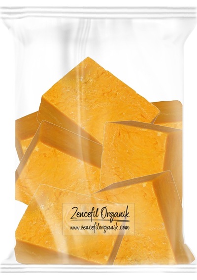 Zencefil Organik Siirt El Yapımı Katkısız Bıttım Sabunu Sarı 3 KG