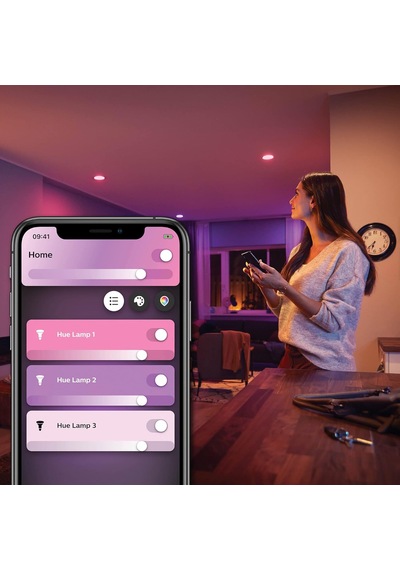 Philips Hue Centura Wca Renkli Alüminyum Çerçeveli Gömme Spot 1x5 Diğer