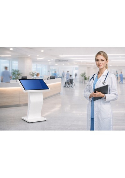 65 Touchscreen Desk Kiosk V2