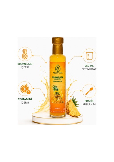 Mervmix Bromelian Şurubu 250 ML