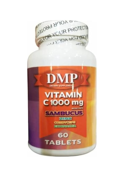 Dmp Vitamin C 1000 Mg Çinko Kara Mürver Sambucus Ekinezya 60 Tab.