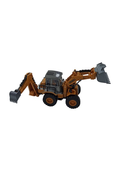 Metal İş Makinaları Ekskavatör Kepçe GLW Oyuncak İş Makinaları
