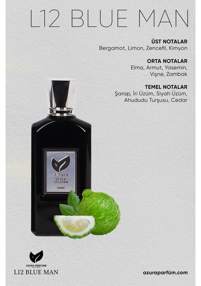 Azura Style E106 Erkek Parfüm EDP 60 ML