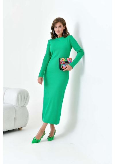 FTZ Women Ftz Kadın Kaşkorse Elbise Benetton 30901-Benetton
