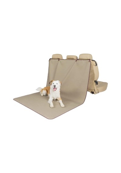 Tr Happy Ride Köpekler İçin Bagaj Örtüsü, Su Geçirmez Ve Çamaşır Makinesinde Yıkanabilir, 178 Cm X 127 Cm, Bej