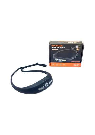 Powermaster Pm-24026 Xpg + 2x Cob Ledli Sensörlü Kafa Lambası Siyah