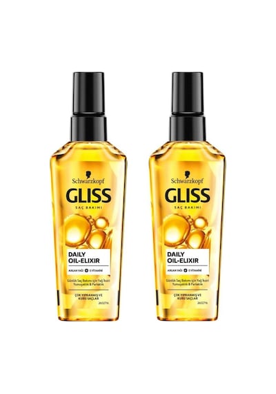 Gliss 2 'li Oil Elixir Günlük Saç Bakımı Yağ İksiri 75 ml