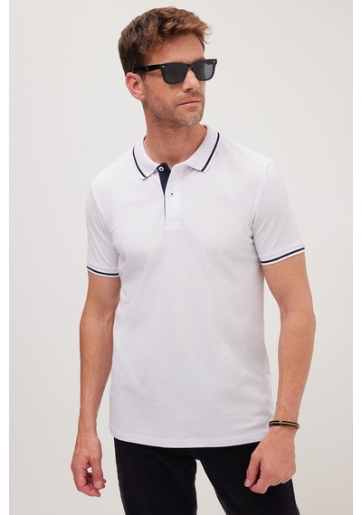 Tudors Erkek Slim Fit Dar Kesim %100 Pamuk Yumuşak Dokulu Serin Tutan Kumaş Düz Pike Beyaz Polo Yaka Tişört-42245 Beyaz Tudors Erkek Slim Fit Dar Kesim %100 Pamuk Yumuşak Dokulu Serin Tutan Kumaş Düz Pike Beyaz Polo Yaka Tişört-42245 Beyaz