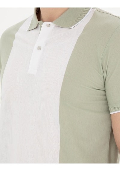 Pierre Cardin Erkek Çağla Tişört 50284314-vr016 Çağla