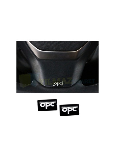 Opel Opc Logo Damla Sticker Vites Direksiyon Jant Torpido