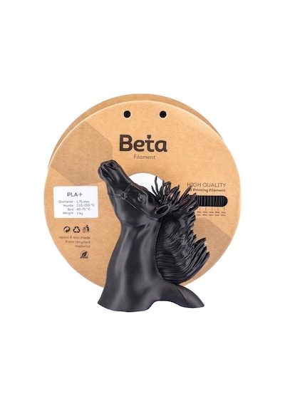 Beta Pla+ Filament Black