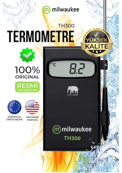 Milwaukee Th300 Dijital Paslanmaz Çelik Termometre