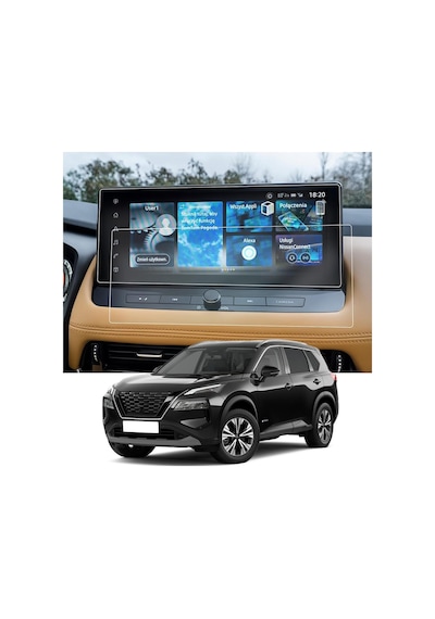 Nissan X Trail 2022-2024 12.3" Multimedya Mat Görünüm Ekran Koruma