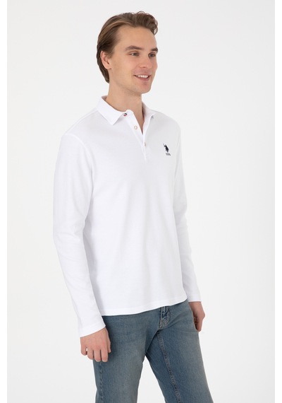 U.s. Polo Assn. Erkek Beyaz Sweatshirt 50307692-vr013 Beyaz