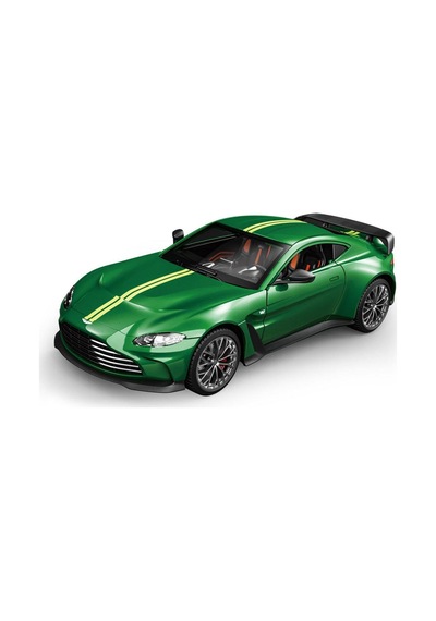 1:43 Aston Martin Vantage Çek Bırak Metal Araba - Diecast Spor Oyuncak Model Araç