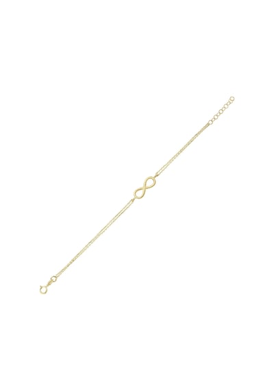 Gümüş Gold Renk Mini Sonsuzluk Bileklik G257blr3 Altınsepeti